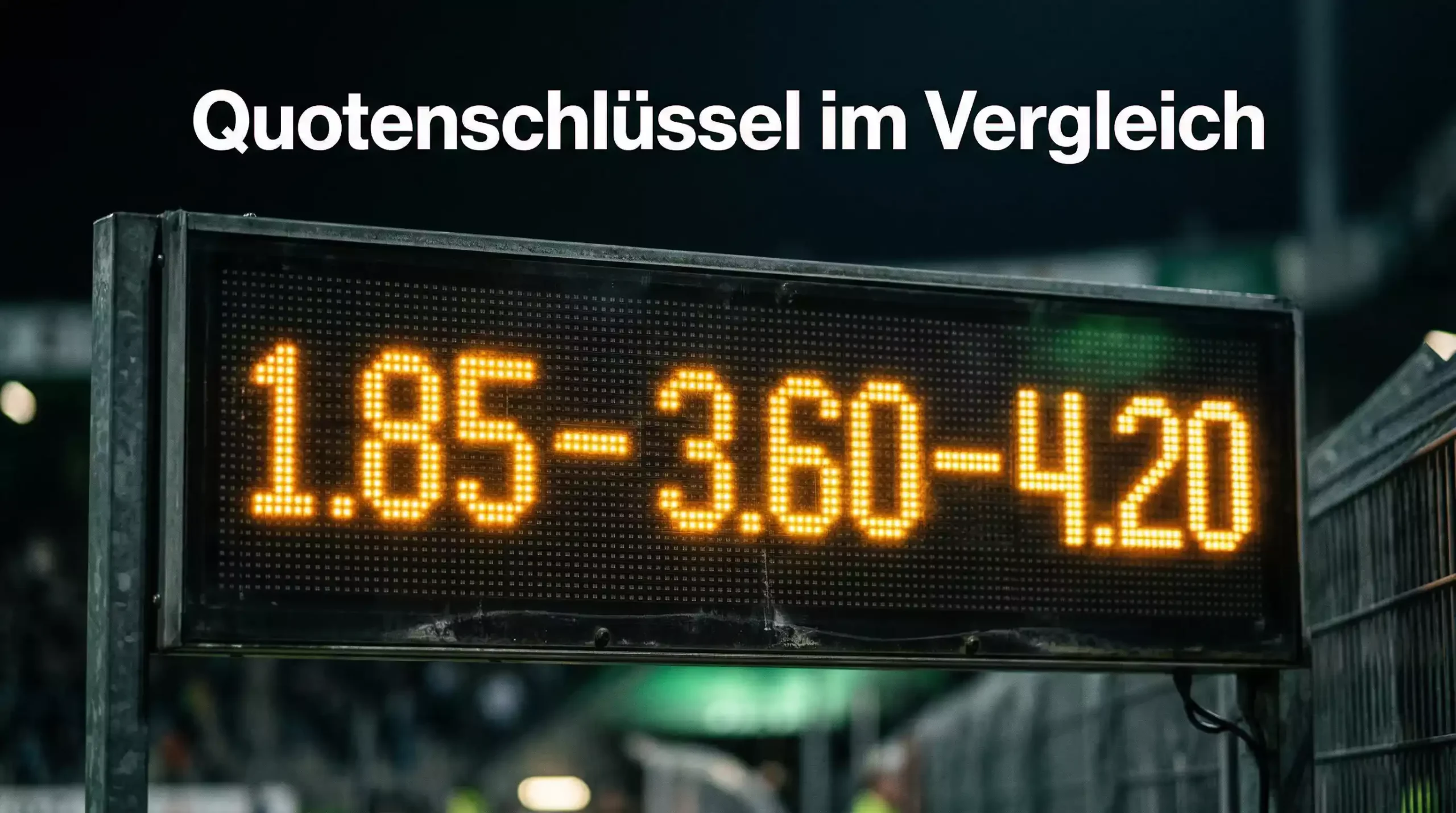 quotenschluessel fussball vergleich